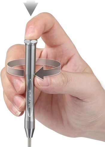 MulWark 6pc Magnetic Mini Flathead and Phillips Micro Precision Head Small Screwdriver Set CRV Eyeglasses Watches Electronics Computer Tools Repair Kit (6PC Screwdrivers) in Saudi Arabia