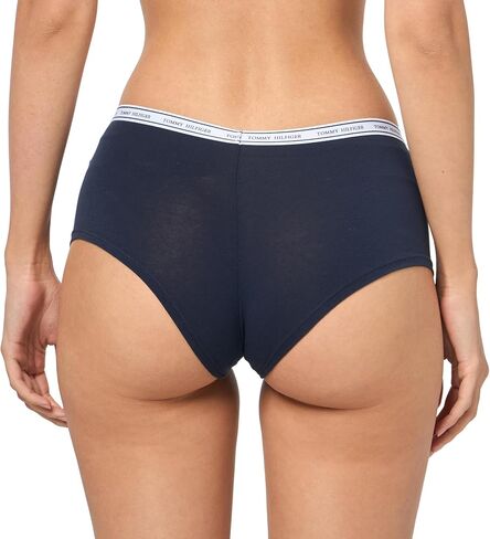 Tommy Hilfiger Women's Classic Cotton Logoband Boyshort 5-Pack in Saudi Arabia