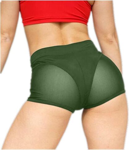 Womens Fashion Yoga Booty Shorts Workout Gym Dacne Hot Pants in Saudi Arabia
