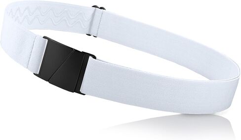 No Show Invisible Elastic Belts for Women & Men 1.5" adjustable Non Slip Fits waist upto 50 Inch. Designed in USA. in Saudi Arabia