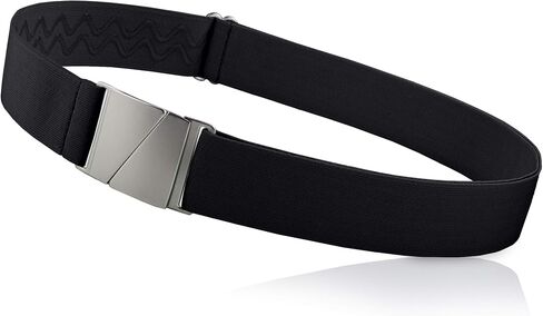 No Show Invisible Elastic Belts for Women & Men 1.5" adjustable Non Slip Fits waist upto 50 Inch. Designed in USA. in Saudi Arabia