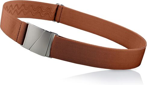 No Show Invisible Elastic Belts for Women & Men 1.5" adjustable Non Slip Fits waist upto 50 Inch. Designed in USA. in Saudi Arabia