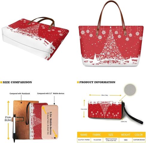 Lotusorchid Purse and Wallet Set, Large Tote and Wallet Set for Women, Lightweight Purses Set in Saudi Arabia
