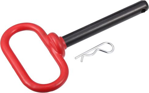 X AUTOHAUX 6-1/2" x 3/4" Trailer Towing Handle Hitch Clevis Pin and Clip for Lawn Mower Trailer Towing Cargo Boat RV Car Truck Bike Tractor Tow Hitch Lock Pins for Safe and Easy Hauling in Saudi Arabia