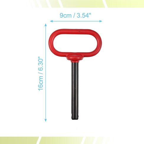 X AUTOHAUX 6-1/2" x 3/4" Trailer Towing Handle Hitch Clevis Pin and Clip for Lawn Mower Trailer Towing Cargo Boat RV Car Truck Bike Tractor Tow Hitch Lock Pins for Safe and Easy Hauling in Saudi Arabia