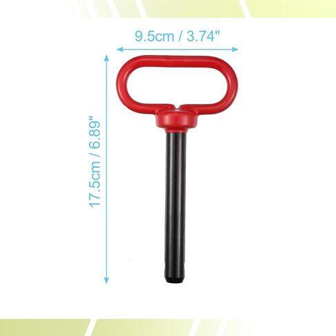 X AUTOHAUX 6-1/2" x 3/4" Trailer Towing Handle Hitch Clevis Pin and Clip for Lawn Mower Trailer Towing Cargo Boat RV Car Truck Bike Tractor Tow Hitch Lock Pins for Safe and Easy Hauling in Saudi Arabia