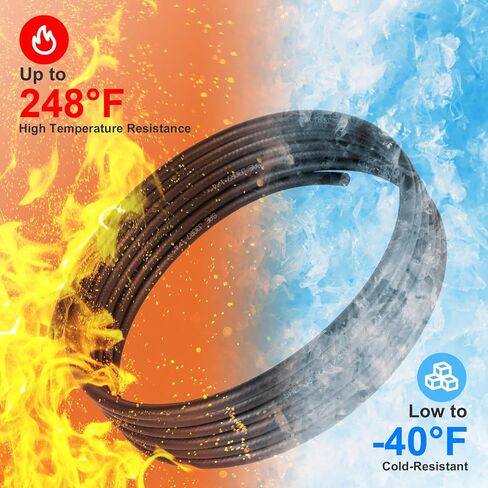 3/8 "خط الوقود معرف بوصة ، 20 قدمًا خرطوم الوقود NBR المطاط SAE J30R7 300PSI ، المقدمة من WIVIE (3/8 بوصة) in Kuwait
