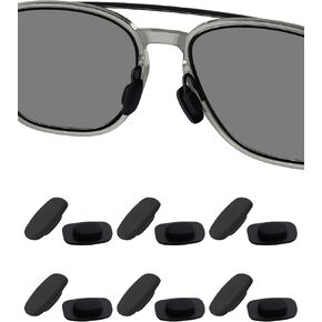 6 Pairs Replacement Nose Pad Pieces for Costa Del Mar South Point|Fernandina|Shipmaster|Ponce|Wader|Flagler Sunglass