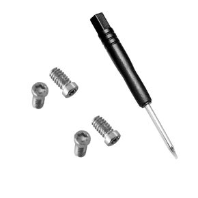 Replacement Silver Screws for Oakley X-Metal Series Oakley Juliet/X Squared/X Metal XX Sunglasses Repair Kit (Set of 4),1 Screwdriver 4 Screws