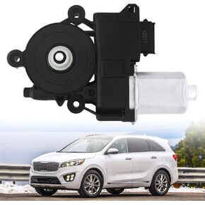 Power Window Motor Compatible with Kia Sorento 2011 2012 2013 2014 2015,Front Driver Side,with Anti-Clip Function,Replace # 82450-2P010 82450-1U010 824501U010 824502P010