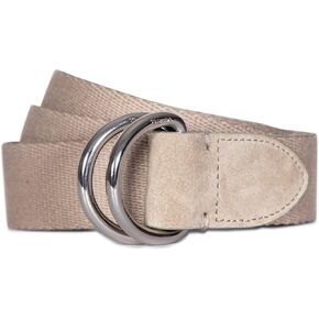 Vince Women's 1.2 Inch D Ring Webbing Belt, Casual & Stylish Fashion Accessory, Everyday Wear