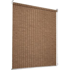 Roller Window Shades,Light Filtering Roller Shade,Window Blinds,Roll Up and Down Blinds for Home,Easy to Install(Coffee, 35" W x 72" H)