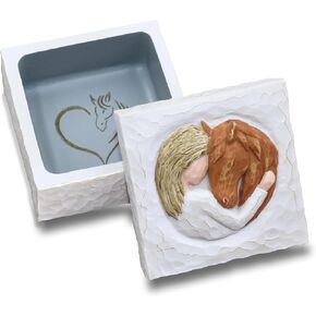 Gifts for Friends, Friendship Gifts for Women, Friend Birthday Gifts for Women, Gifts for Friends Female, Thank You for Being a friend, Sculpted Hand-Painted Keepsake Box in Kuwait