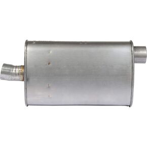 Walker Quiet-Flow SS 22075 Direct Fit Exhaust Muffler 2.5" Inlet (OD) 2.5" Outlet (ID) for Cadillac SRX