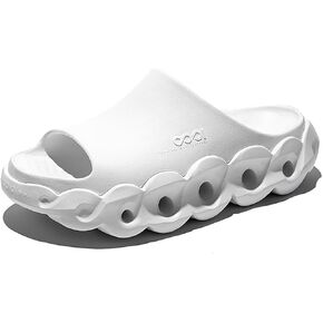 Unisex EVA Outdoor Sandals for Fashion Outfit with 5cm Height Boost & Arch Support & Post-Workout Recovery - Waterproof Quick-Dry Lightweight Mules & Clogs, Non-Slip Durable Slides in Saudi Arabia