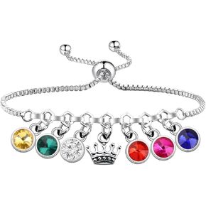 WUSUANED Musical Six Queens Bracelet Six Queens Jewelry Musical Theater Gift Musical Fan Gift