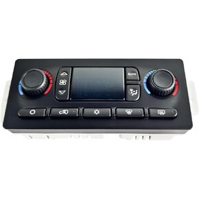 10367041 A/C Climate Control Panel Fit for 2002-2009 Chevy Silverado Suburban Tahoe Trailblazer Avalanche GMC Sierra Yukon Envoy, for Hummer H2 Buick Rainier Olds Bravada Models Replaces OE 599-211XD