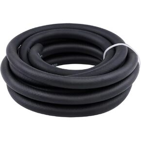 NBR Fuel Line Hose - 1/4 Inch ID Push on Fuel Hose for Small Engines, Gas, Oil, Coolants, 10 Ft