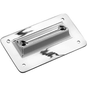 Kuryakyn 113 Motorcycle Accessory: Laydown License Plate Holder/Bracket for 1997-2008 Harley-Davidson Motorcycles, Chrome , black
