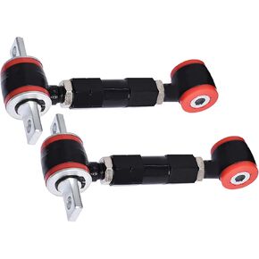 Left and Right Adjustable Rear Suspension Camber Control Arms Kit Replacement for Honda Civic 1988-2000 Replacement for Acura Integra 1990-2001