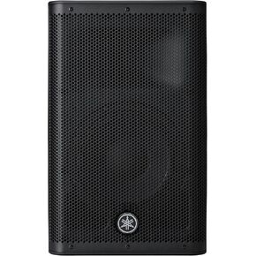 Yamaha DXR10MKII, 10" 1100W Powered Speaker Cabinet, Matte Black