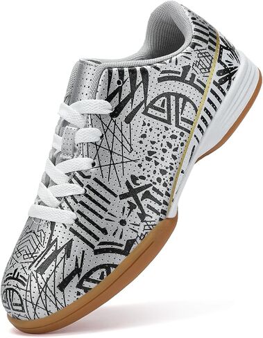 Boys Indoor Soccer Shoes Futsal Shoes for Girls Youth Indoor Soccer Cleats in Saudi Arabia