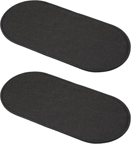 PATIKIL Felt Base Shaper 12x6 Inch, 2 Pcs Bag Bottom Shaper Pad Purse Liner Board Insert Oval for Handbags Tote Crossbody Bag Backpack, Pink in Saudi Arabia
