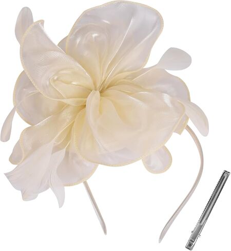 2025 Derby Hair Clip for Women Fascinators Hats for Women Outfits Tea Party Wedding Fascinator Headband in Kuwait