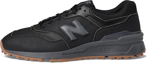 New Balance Men's 997 Golf Shoe, Navy/White, 9.5 Wide in Saudi Arabia