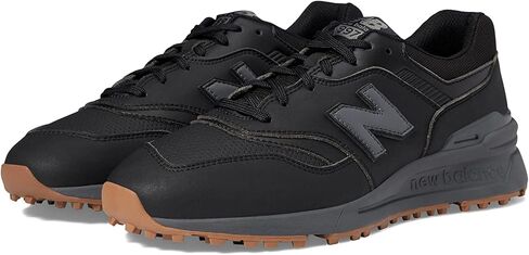 New Balance Men's 997 Golf Shoe, Navy/White, 9.5 Wide in Saudi Arabia