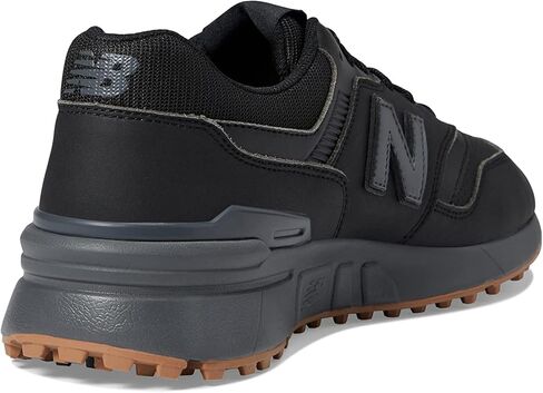 New Balance Men's 997 Golf Shoe, Navy/White, 9.5 Wide in Saudi Arabia