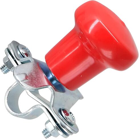 WSV123Y Universal Teadering Wheel Counner مقبض مع الأكمام المطاطية المتوافقة مع John Deere Case IH Cub Cadet Mower Backhoe Loader Combine والعديد من مركبات القوارب الأخرى in Kuwait