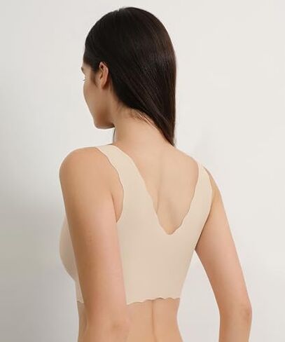Bras for Women, Deep V Wireless Bras for Women, Comfortable Womens Bras no Underwire in Saudi Arabia