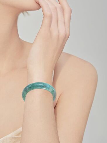 Natural Jade Bangle Feng Shui Jadeite Bangle Bangele in Kuwait