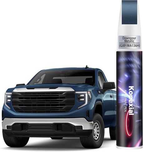 Car Touch Up Paint(Summit White(GAZ/WA8624)) Compatible With GMC, Premium Car Scratch Remover for Deep Scratches, Car Paint Pen Scratch Repair Two-In-One Touch Up Paint in Saudi Arabia