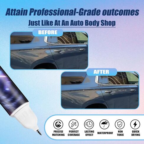 Car Touch Up Paint(Summit White(GAZ/WA8624)) Compatible With GMC, Premium Car Scratch Remover for Deep Scratches, Car Paint Pen Scratch Repair Two-In-One Touch Up Paint in Saudi Arabia