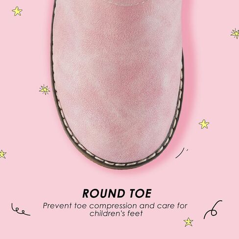 Girls Winter Boots Kids Cowgirl Boots Girl Combat Knee High Boot Girls Dress Shoes in Saudi Arabia