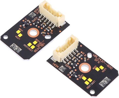 2Pcs Adaptive Yellow LED Daytime Running Light Module Set Compatible for B-M-W 5 Series F90 M5 G30 2017-2020, Left & Right DRL Angel Eyes LED Boards Stabilizer 63117214939 63117214940 in Saudi Arabia