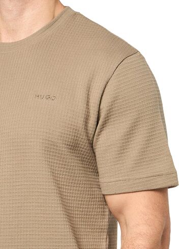 HUGO Men's Austin Ribbed T-Shirt in Saudi Arabia