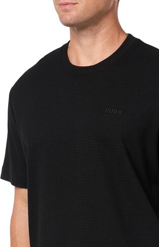 HUGO Men's Austin Ribbed T-Shirt in Saudi Arabia
