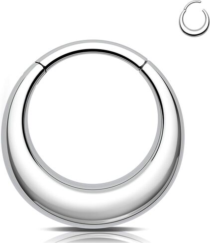 melighting 16g حلقة الحاجز هوب الفولاذ المقاوم للصدأ 316L الحاجز المجوهر in Kuwait