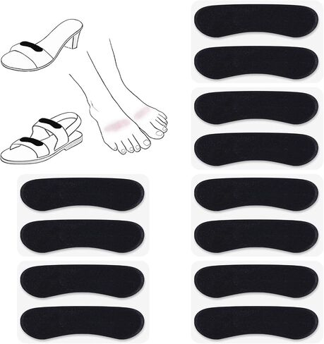 6 زوج من صندال حزام حزام موسع الكعب حزام وسادة وسادة وسادة الكعب قبضة insert لبطانة للأحذية كبيرة جدا مما يمنع الانزلاق ، فرك ، غير انزلاق in Kuwait
