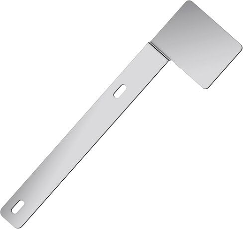 Blulu 1 Pcs Hawaii State Safety Check Sticker Plate Stainless Steel License Plate Bracket with 15 Degree Angled Long 2 Holes Vertical License Sticker Bracket Mount in Kuwait