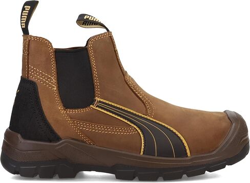 PUMA Men's Tanami Double Gore Brown Soft Toe Mid Industrial Shoe, 9 in Saudi Arabia