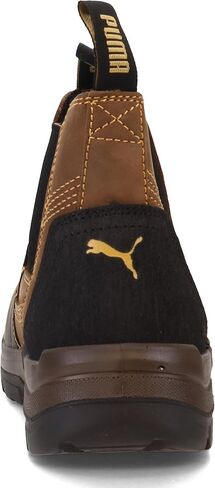 PUMA Men's Tanami Double Gore Brown Soft Toe Mid Industrial Shoe, 9 in Saudi Arabia