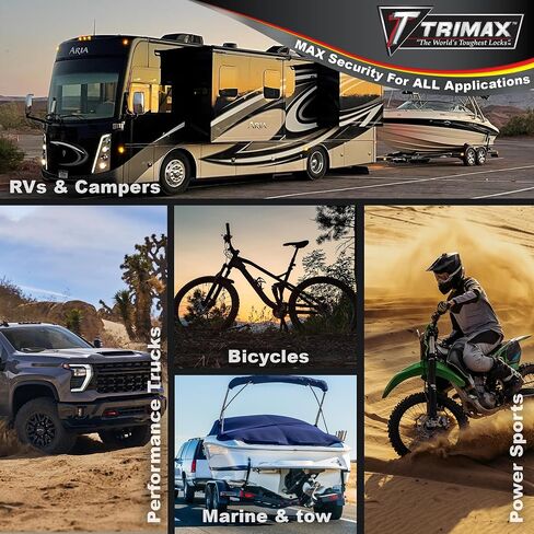 TRIMAX UMAX50D قارنة توصيل مقطورة عالمية ثنائية الأغراض وقفل على شكل حرف U in Kuwait