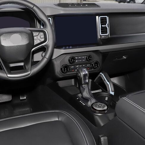 Ford Bronco 2021 2022 2023 2024 2025 الملحقات المفتاح الداخلي مفتاح AC Cover Aluminium Bluey (ليس لـ Bronco Sport) in Saudi Arabia