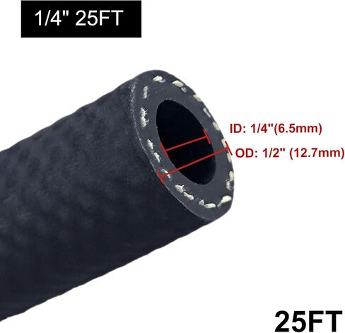 3/8 Marine Fuel Line Hose Type A1-15 Rubber 10FT SAE J1527 in Saudi Arabia