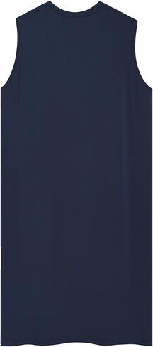 Latuza Men's Bamboo Viscose Nightshirt Sleeveless Sleep Shirt in Kuwait