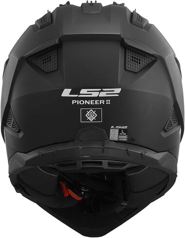 LS2 Helmets Blaze II Adventure Motorcycle Helmet W/Sunshield (Matte Black - X -Large) in Kuwait
